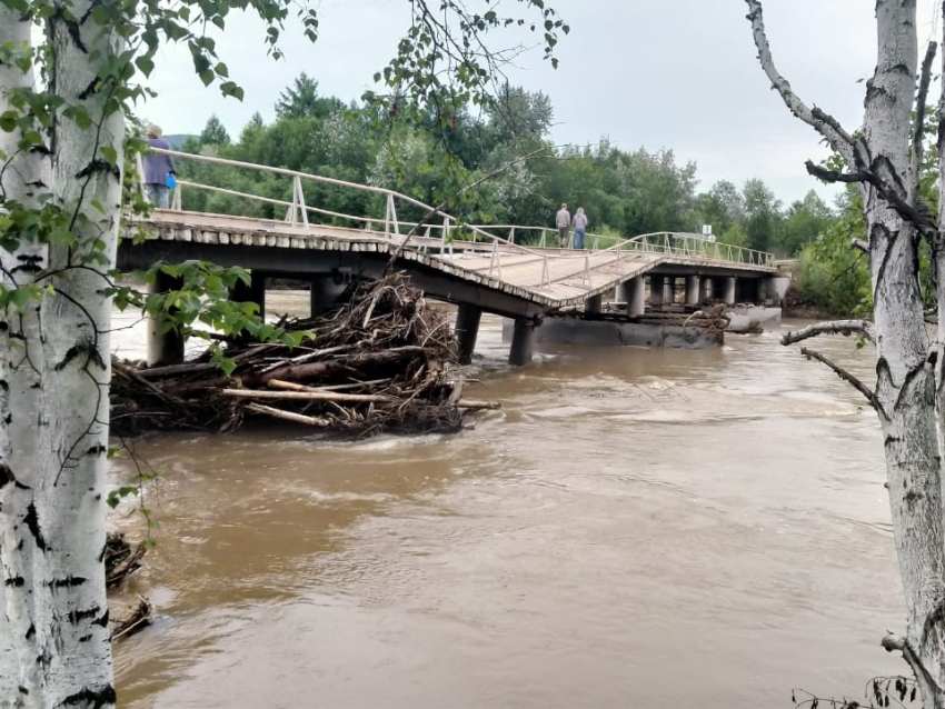 Комиссия обследовала мосты и дороги в пострадавших от паводков районах Zабайкалья