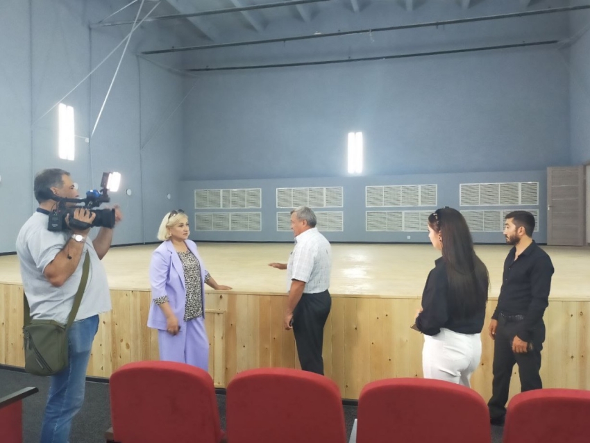 Ирина Левкович посетила отремонтированный благодаря нацпроекту сельский дом культуры в Засопке