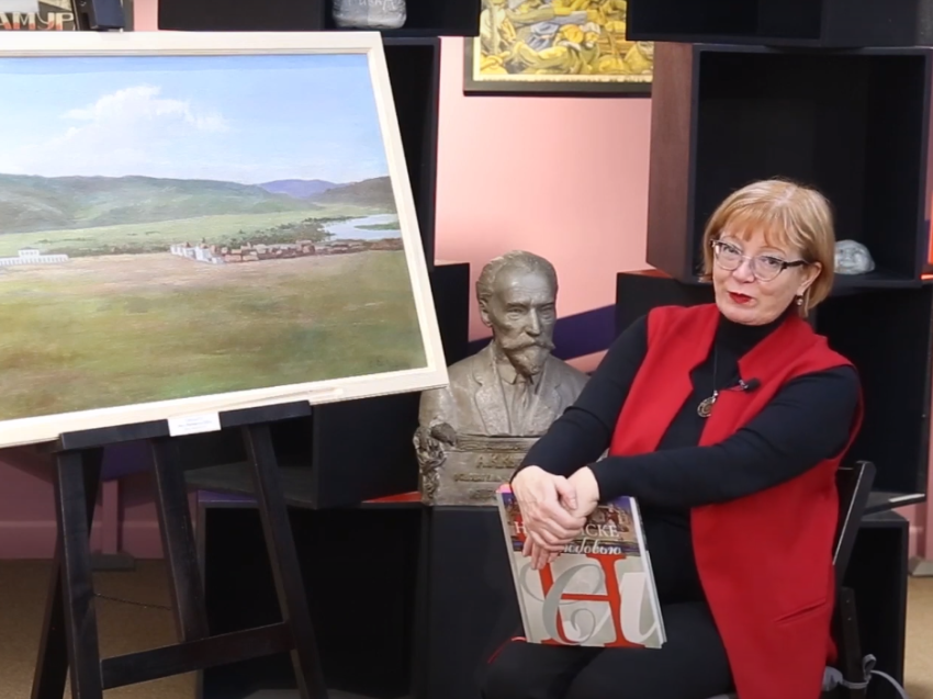 Картина Стефана Сербулова почти с вековой историей вернулась в Нерчинский краеведческий музей после реставрации 
