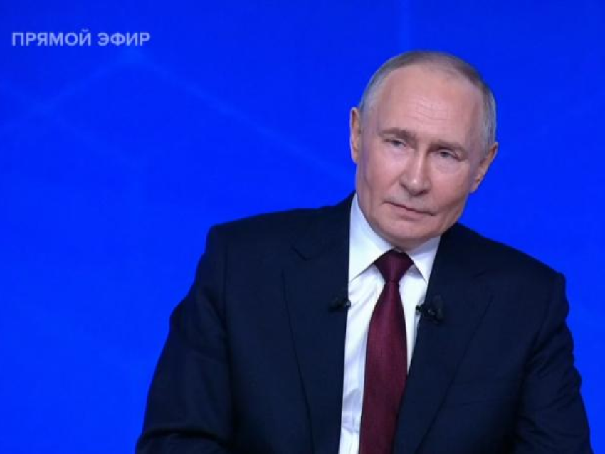 Владимир Путин на прямой линии надиктовал послание потомкам