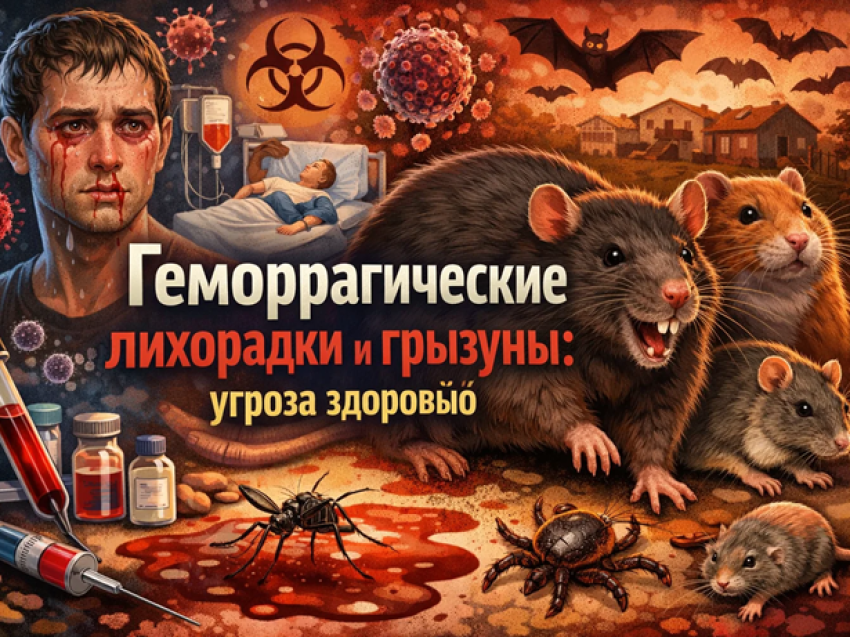 Геморрагические лихорадки и грызуны: угроза здоровью