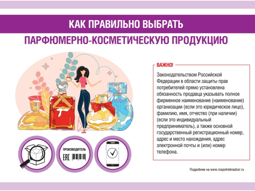 Как правильно выбрать парфюмерно-косметическую продукцию