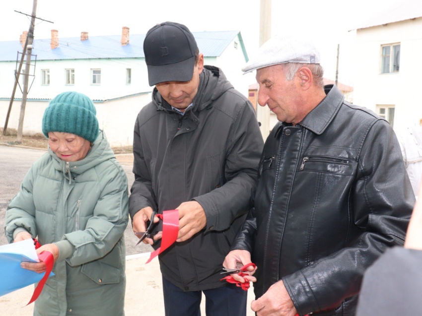 В поселке Могойтуй состоялось открытие детской площадки