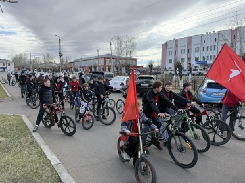 В Нерчинске прошел традиционный велопробег «Правнуки Победы» 