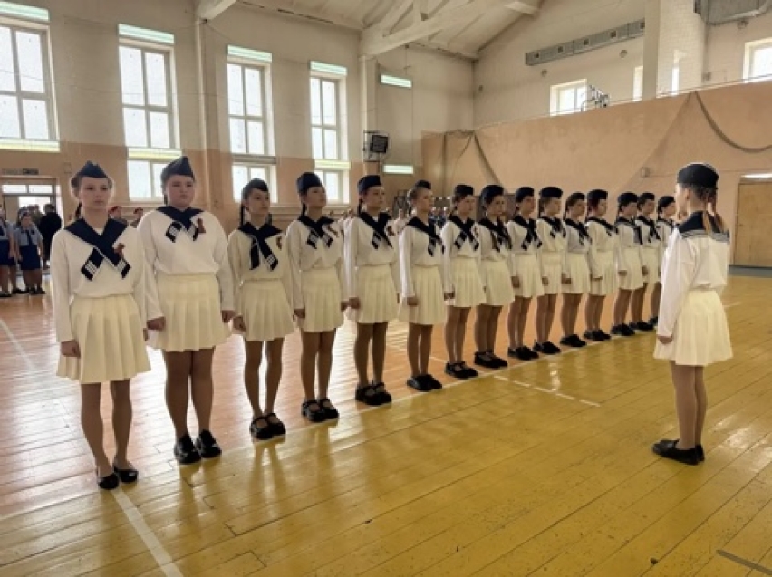 В Нерчинске прошёл районный смотр песни и строя, посвящённый 81-й годовщине Победы в Великой Отечественной войне