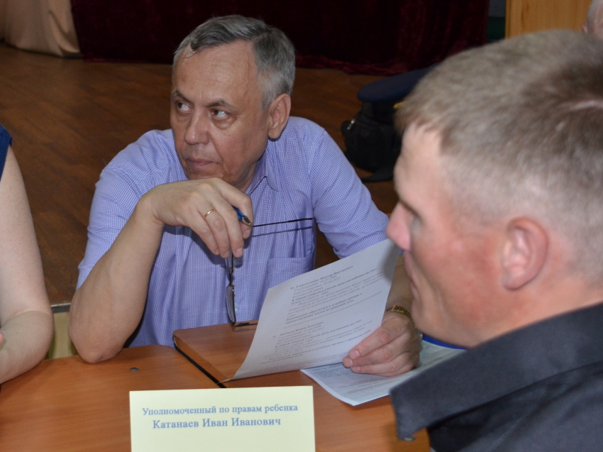 Уполномоченный по правам ребенка в Забайкальском крае  принял участие в комплексном приеме осужденных 