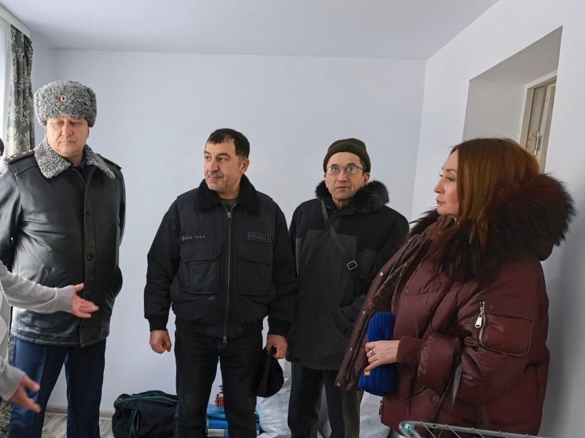 Сотрудники аппарата Уполномоченного по правам человека посетили Центр реабилитации лиц, освобожденных из мест лишения свободы