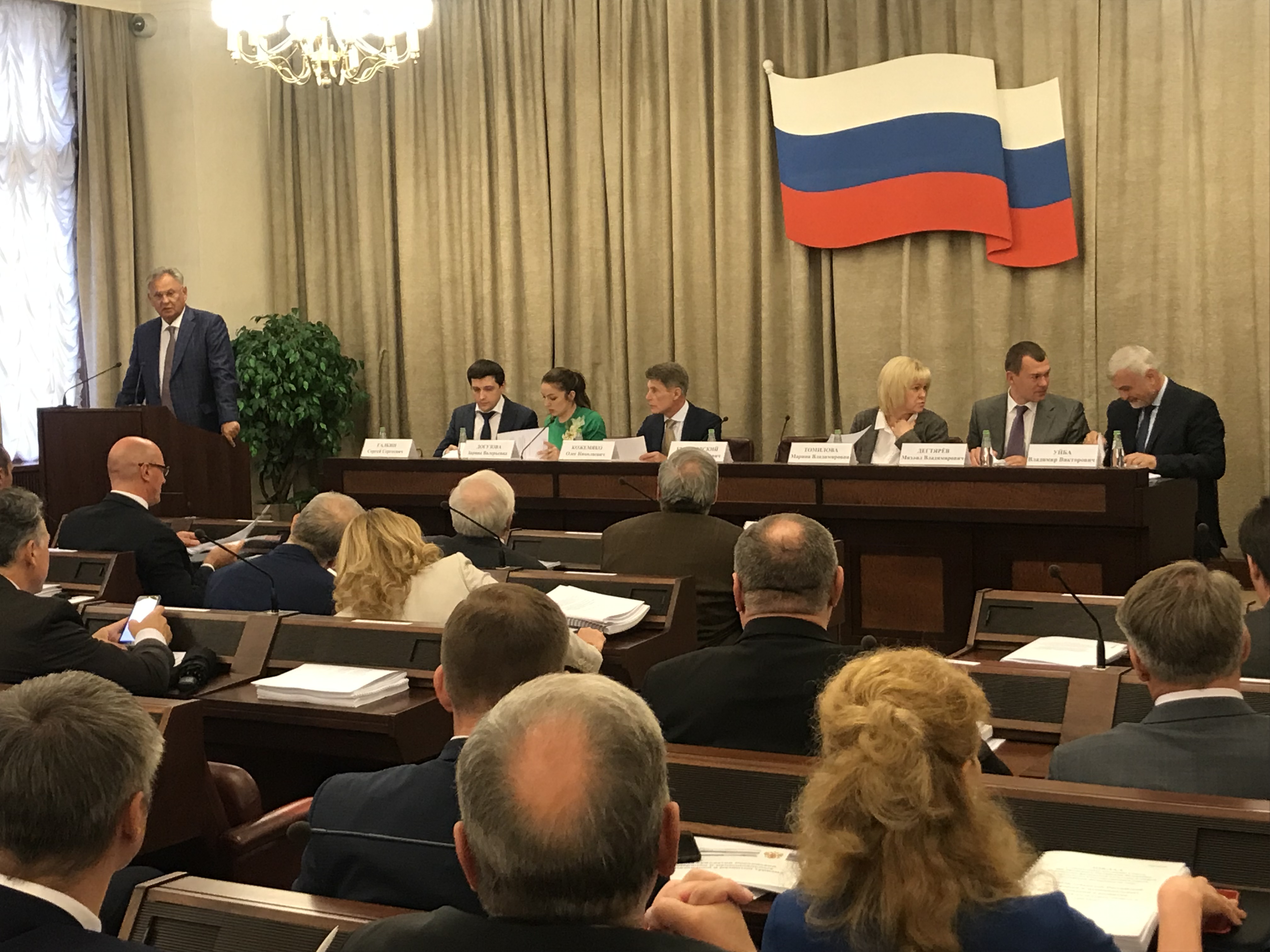 27 июня в Москве обсудили проект доклада на заседание президиума Госсовета Российской Федерации по вопросам развития физической культуры, спорта и туризма