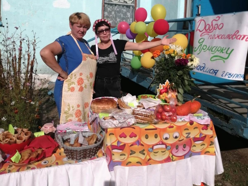 Осеннюю ярмарку провели в детском саду посёлка Кокуй Сретенского района