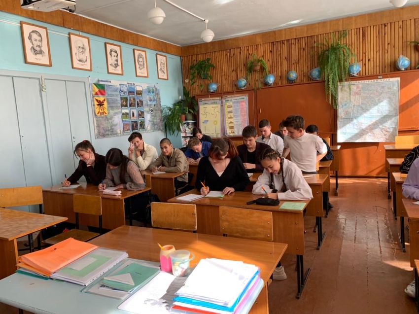 Кокуйская школа №1 присоединилась к патриотической акции «Письмо солдату»