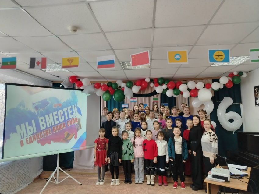 Открытие Года единства народов России: праздник дружбы и культуры в Детской школе искусств пгт. Кокуй