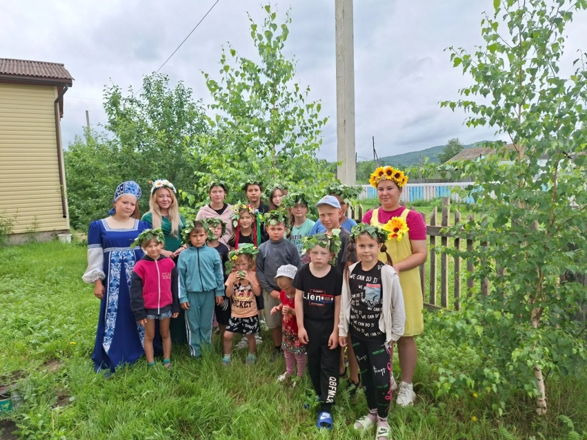 7 июля на летней площадке «Лукоморье»  в с. Молодовск прошёл день Иван Купала.
