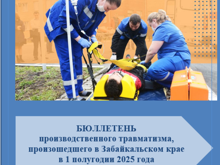 БЮЛЛЕТЕНЬ производственного травматизма, произошедшего в Забайкальском крае в 1 полугодии 2025 года
