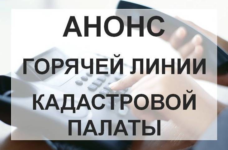 «Горячая линия» предоставлении сведений из ЕГРН пройдёт в забайкальской Кадастровой палате