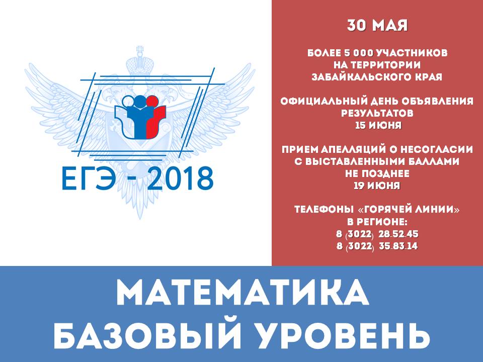 Первый обязательный ЕГЭ прошёл в штатном режиме в Забайкалье