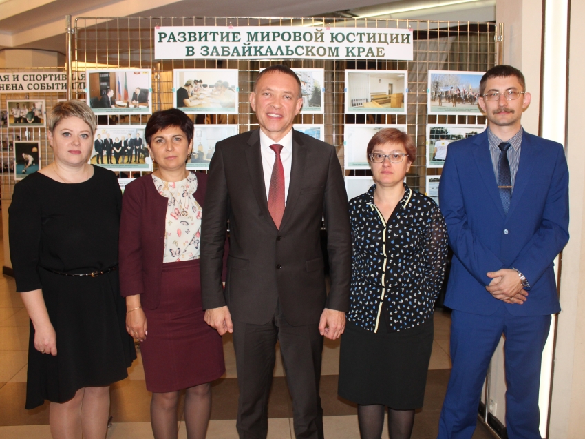 Департамент принял участие в мероприятиях, посвящённых 10-летию судов общей юрисдикции Забайкальского края