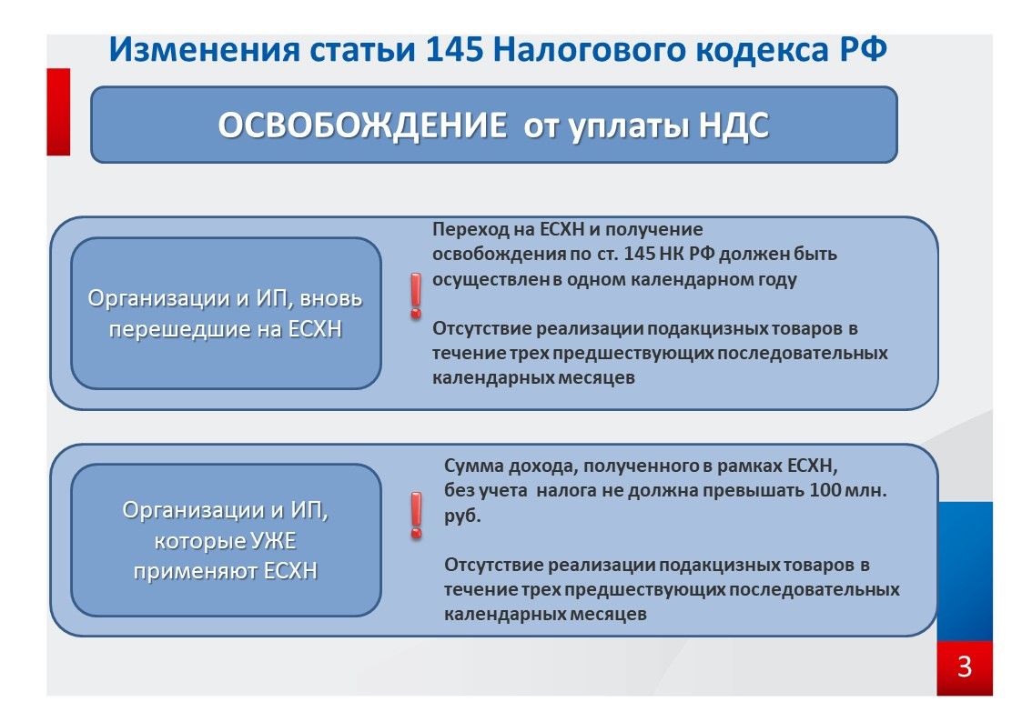 Налогоплательщики ЕСХН могут получить освобождение от уплаты НДС