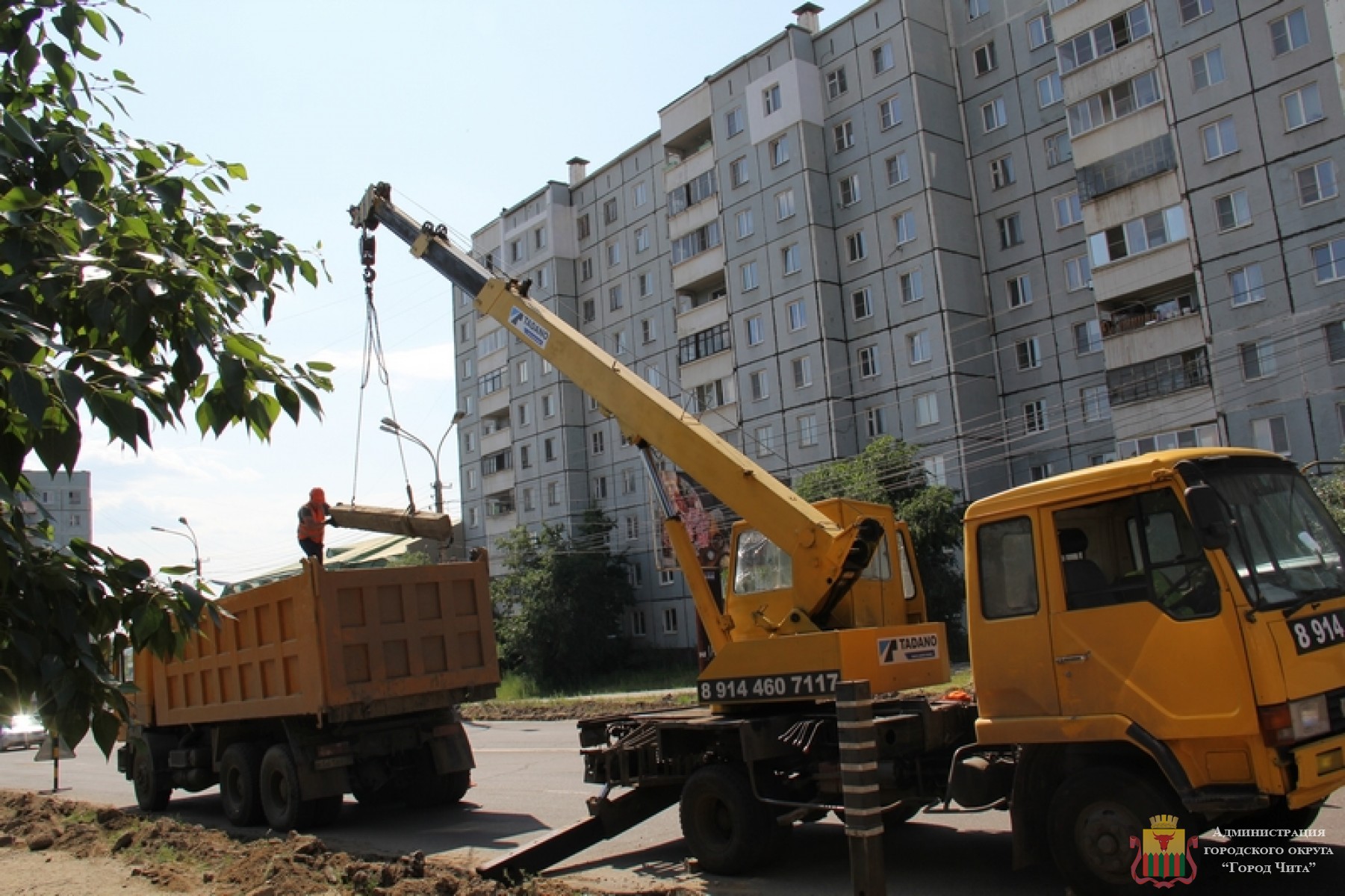 Ремонт дорог Читы - под контролем городской власти