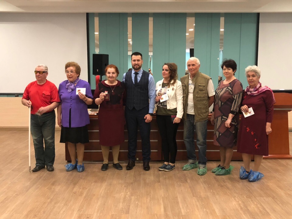 Золотые знаки ГТО получили пенсионеры