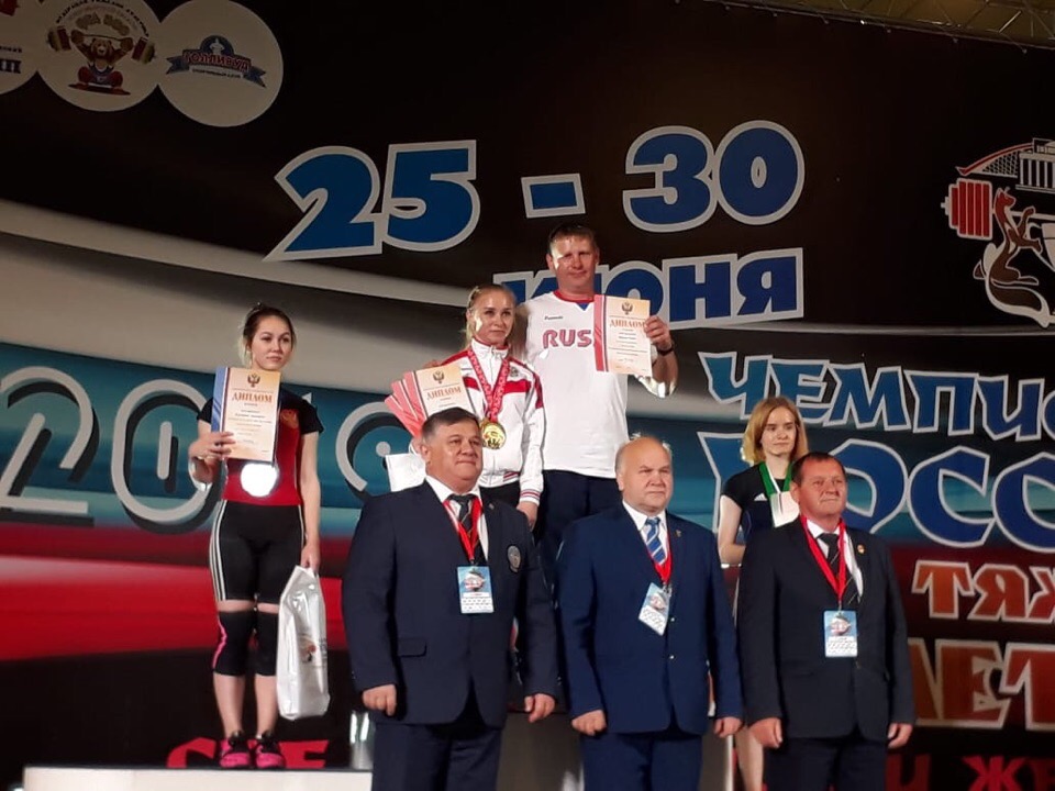 Забайкальская тяжелоатлетка Надежда Панова стала чемпионкой России