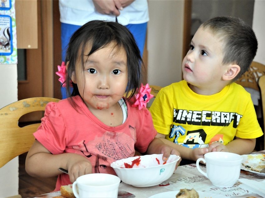 Цветочное имя получила новорождённая из посёлка Агинское